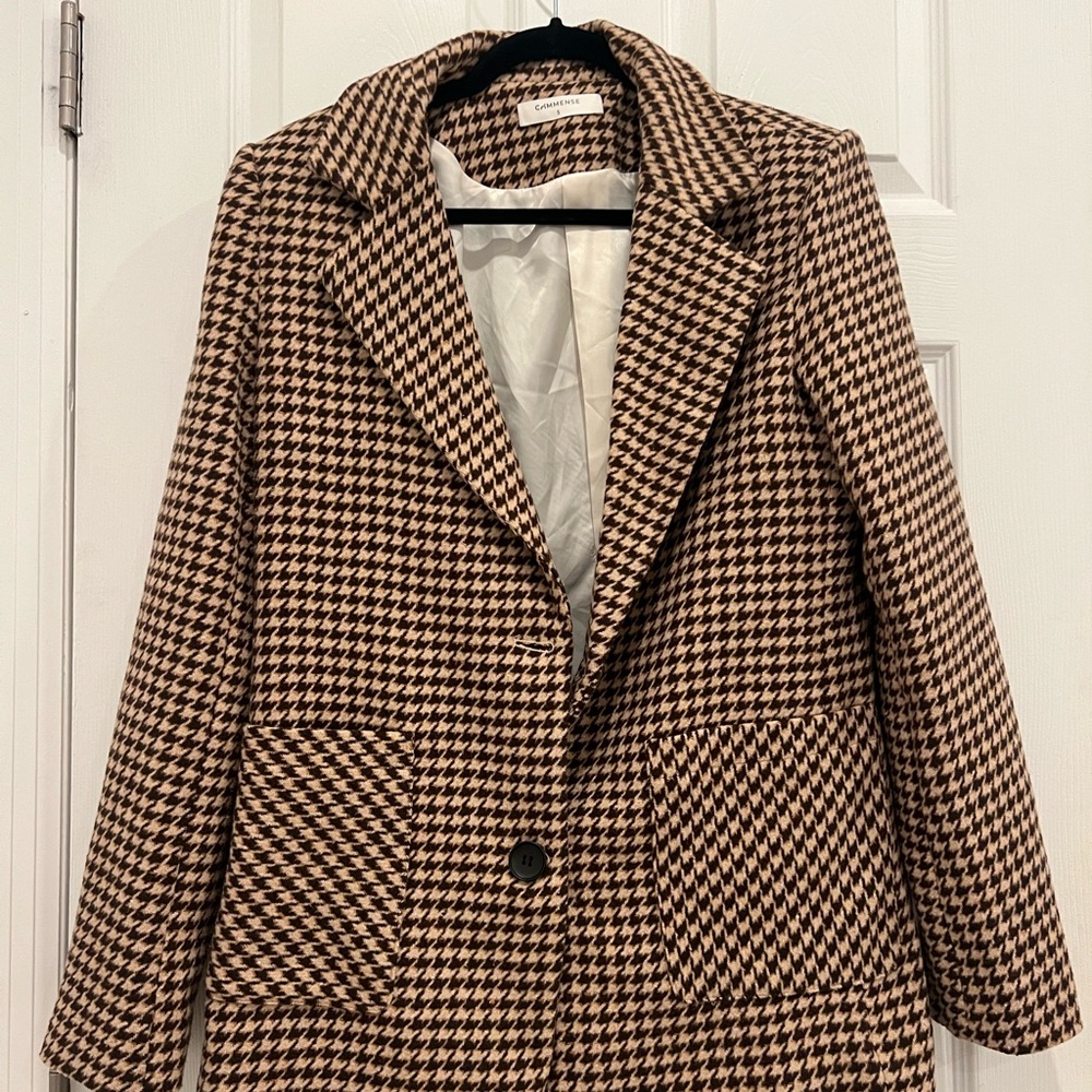Commense - Houndstooth blazer